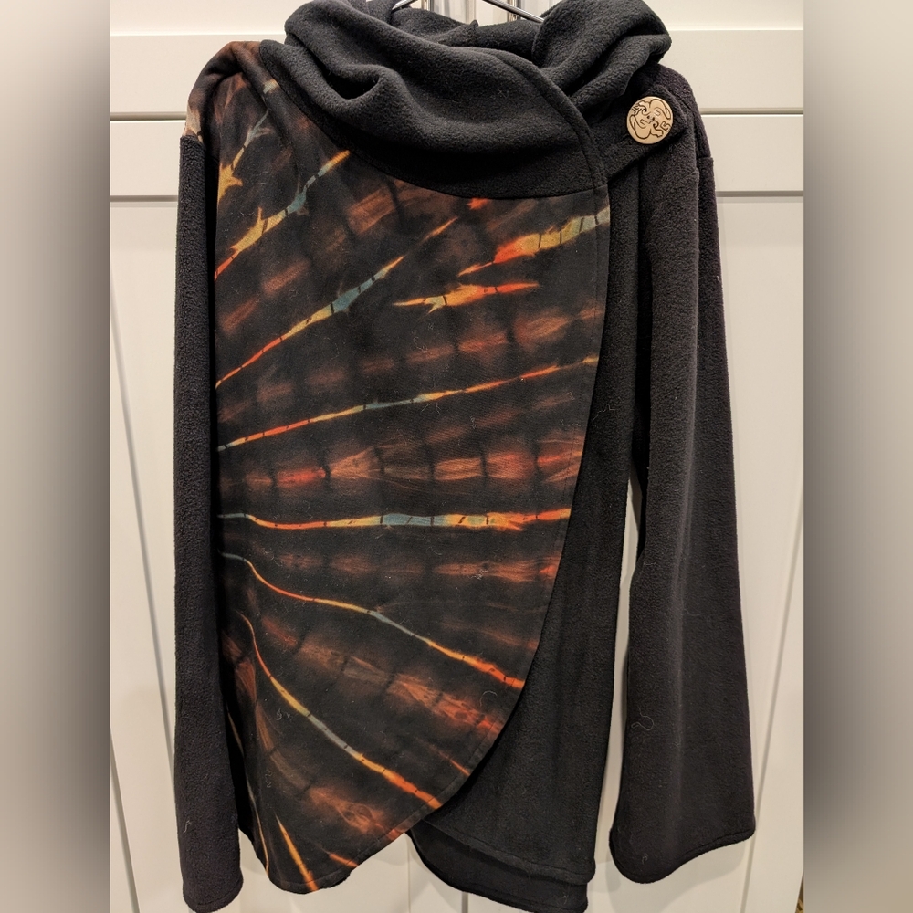 Ark Imports Batik Fleece Coat